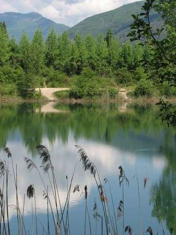 Lac de Glandieu Graviere du lac de Glandieu